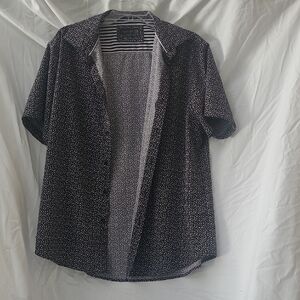 George Black Casual Button Down Shirt